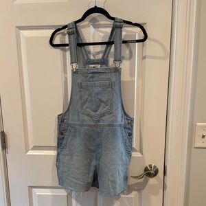 Universal Thread Denim Overalls Shorts